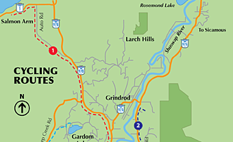 Enderby Cycling Routes